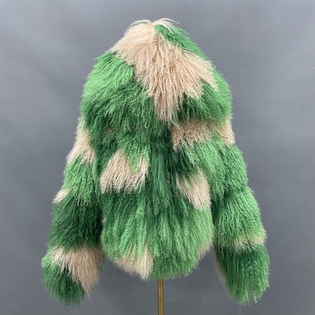 Curly Lamb Shearling Coat